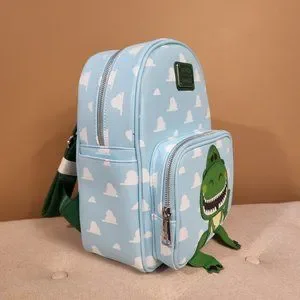Loungefly Disney Pixar Toy Story Rex Mini Backpack Roar Sound NEW ?Loungefly Disney Pixar Toy Story Rex “ROAR” Sound Mini  main image 3